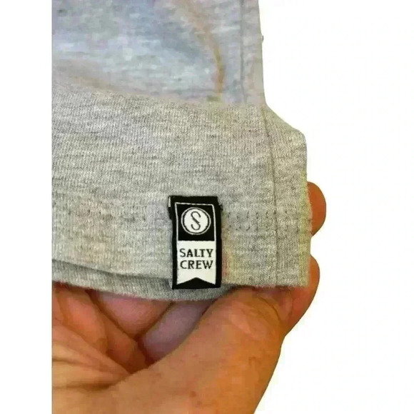Salty Crew Long Sleeve Crop Tee Short Size Women’s Small - Picture 3 of 8